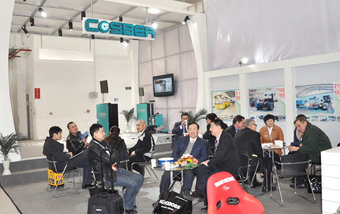 COSBER booth at Beijing Maintec 2012