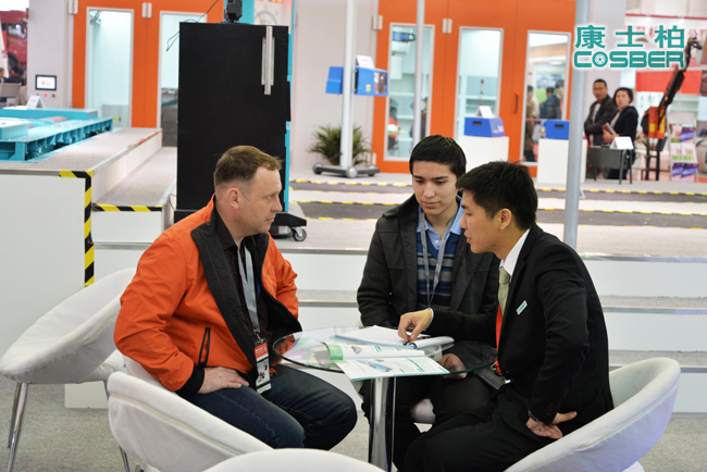 Cosber successful ended the 2015 BeiJing AMR exhibition