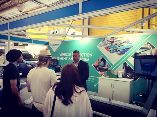 07 JUN COSBER AT THE Automechaniaka Birmingham Exhibition for the automotive service industry IN UK