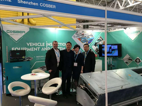 07 JUN COSBER AT THE Automechaniaka Birmingham Exhibition for the automotive service industry IN UK