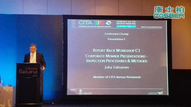 COSBER has attended CITA conference in Dubai