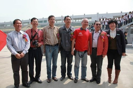 A Grand Launching Ceremony for Joint Establishment of A Racing Team by GZTTC and COSBER