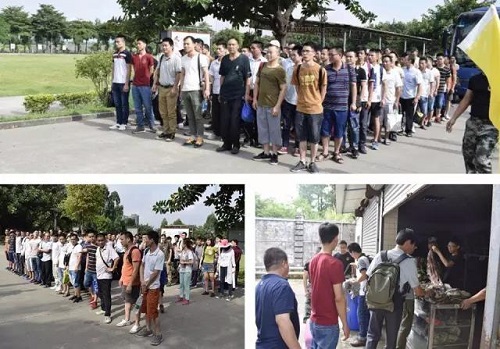 COSBER’S Foshan manufacture center organize employees to carry out outward training activities